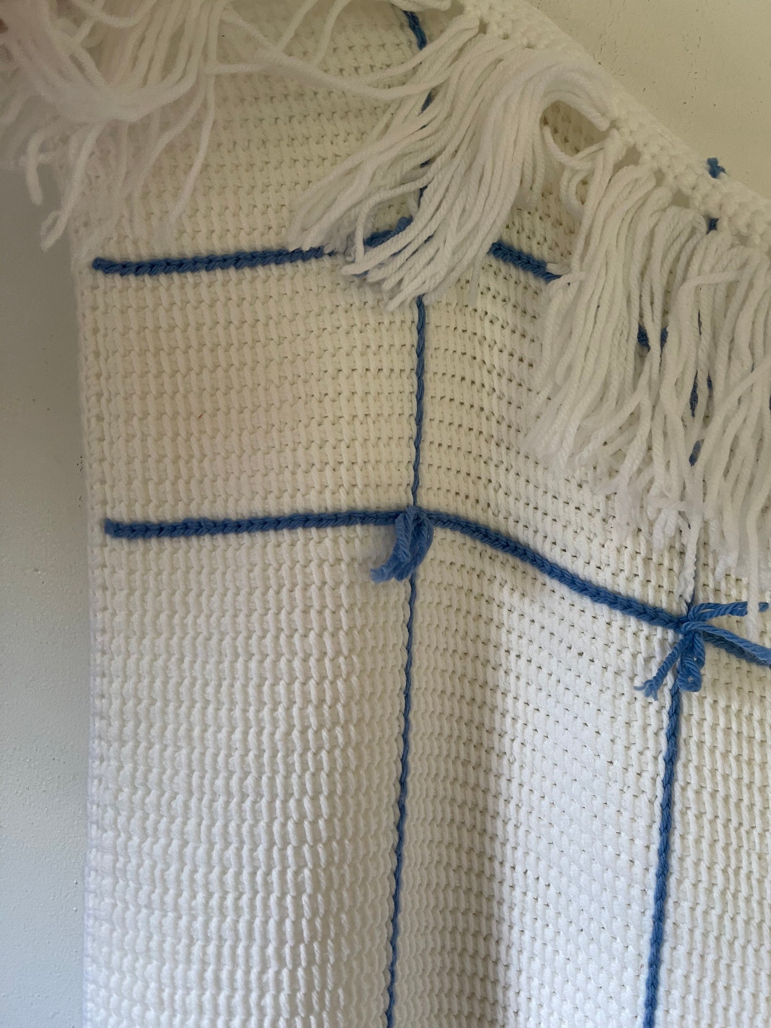 Vintage Afghan/needlepoint Afghan Etsy UK