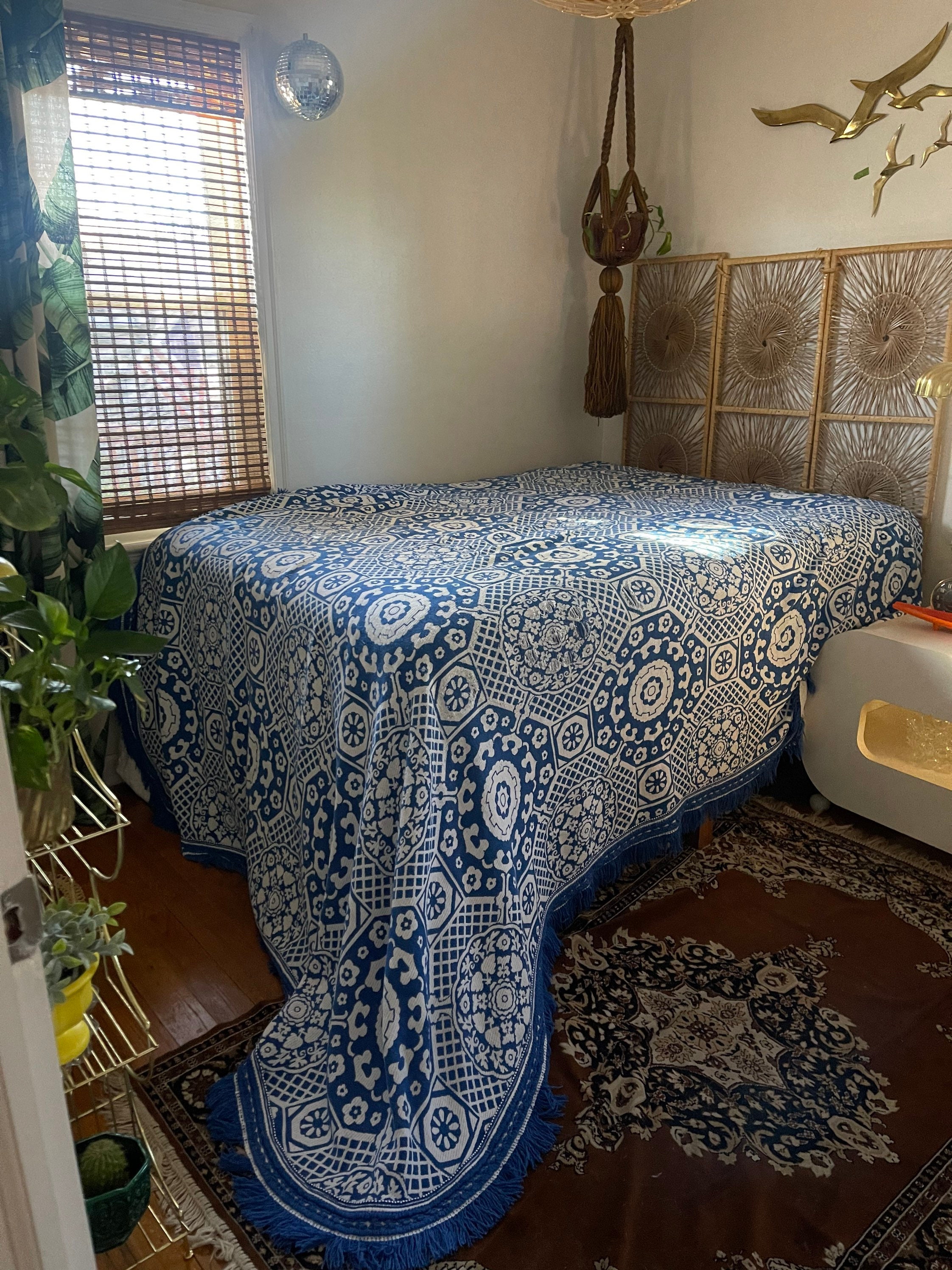 Vintage Jones Bedspread/full Size Bedspread Etsy