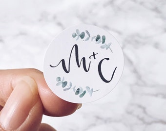 Custom Personalized Stickers for Weddings, Packaging, Bridal Shower, Thank You Cards, and more!