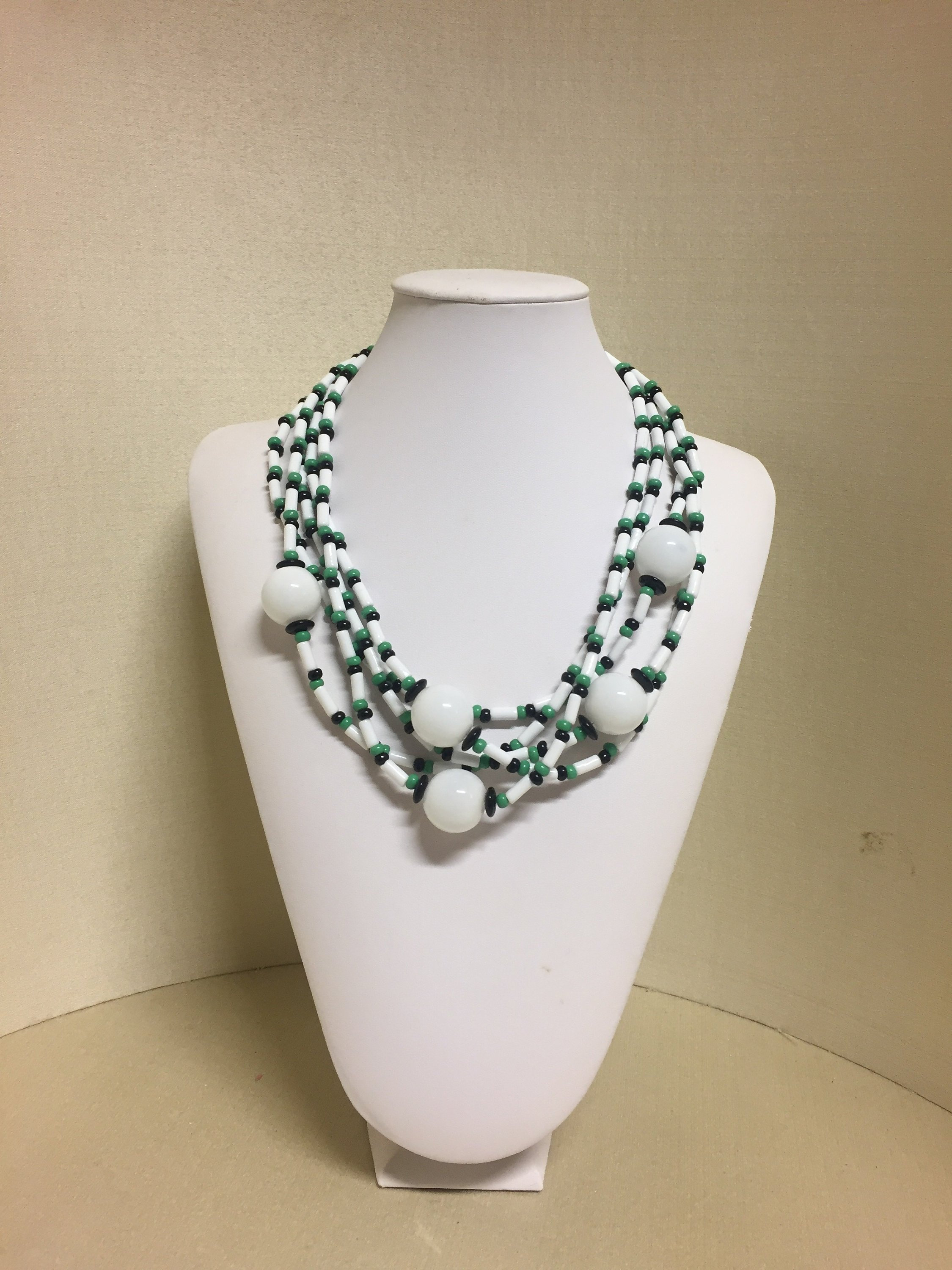 Perla In Vetro Di Murano Con Fiori Viola E Verde - Argento 925, Per Bracciali E Collane - Foto 2