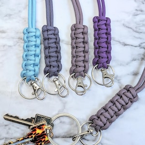 Lanyard Lightweight Minimalist Paracord Key Chain