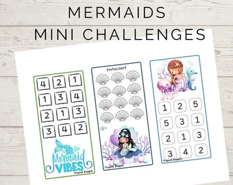 Mermaids Mini Savings Challenges | Low income savings challenges