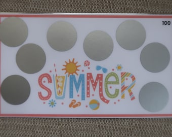 Summer Scratch off Savings Challenge | Low income savings challenge