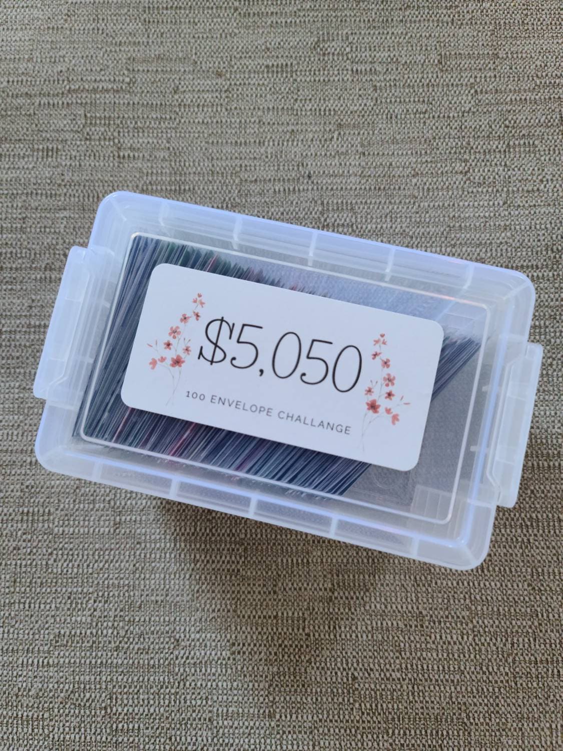 【高知インター店】 100 日本 Etsy - kit challenge envelope ファイル・バインダー・ケース