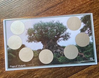 AK Tree of Life Scratch off Savings Challenge | Low income savings challenge