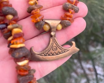 Rodnovery Devotional Necklace to Perun