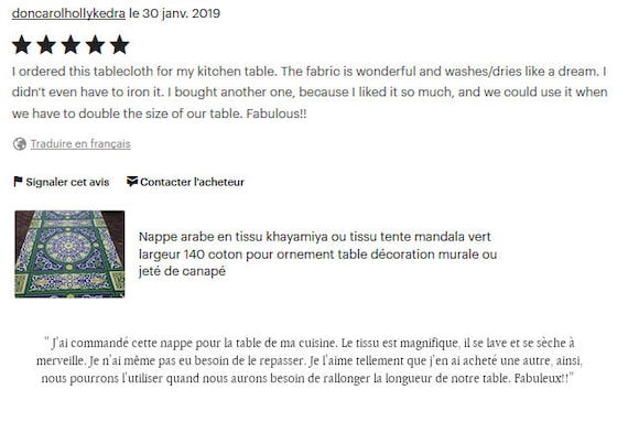 Tissu Exotique En Coton Avec Des Motifs Geomeriques Et Des Etsy