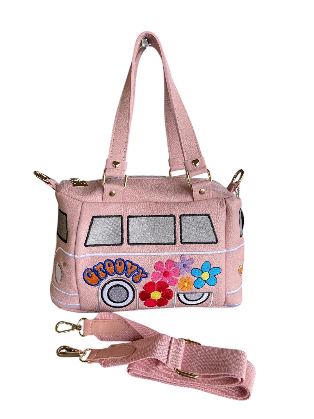 All Leather Bus Bag - Etsy