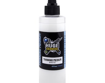 Huge Miniatures Paint Additive, Paint Thinning Medium for Acrylic Paint by Huge Minis – 4 oz Bottle