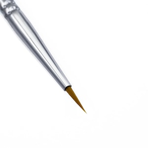 Huge Miniatures Paint Brush, #0 Round Vegan Sable Synthetic Paint Brush for Mini Model and Acrylic Painting