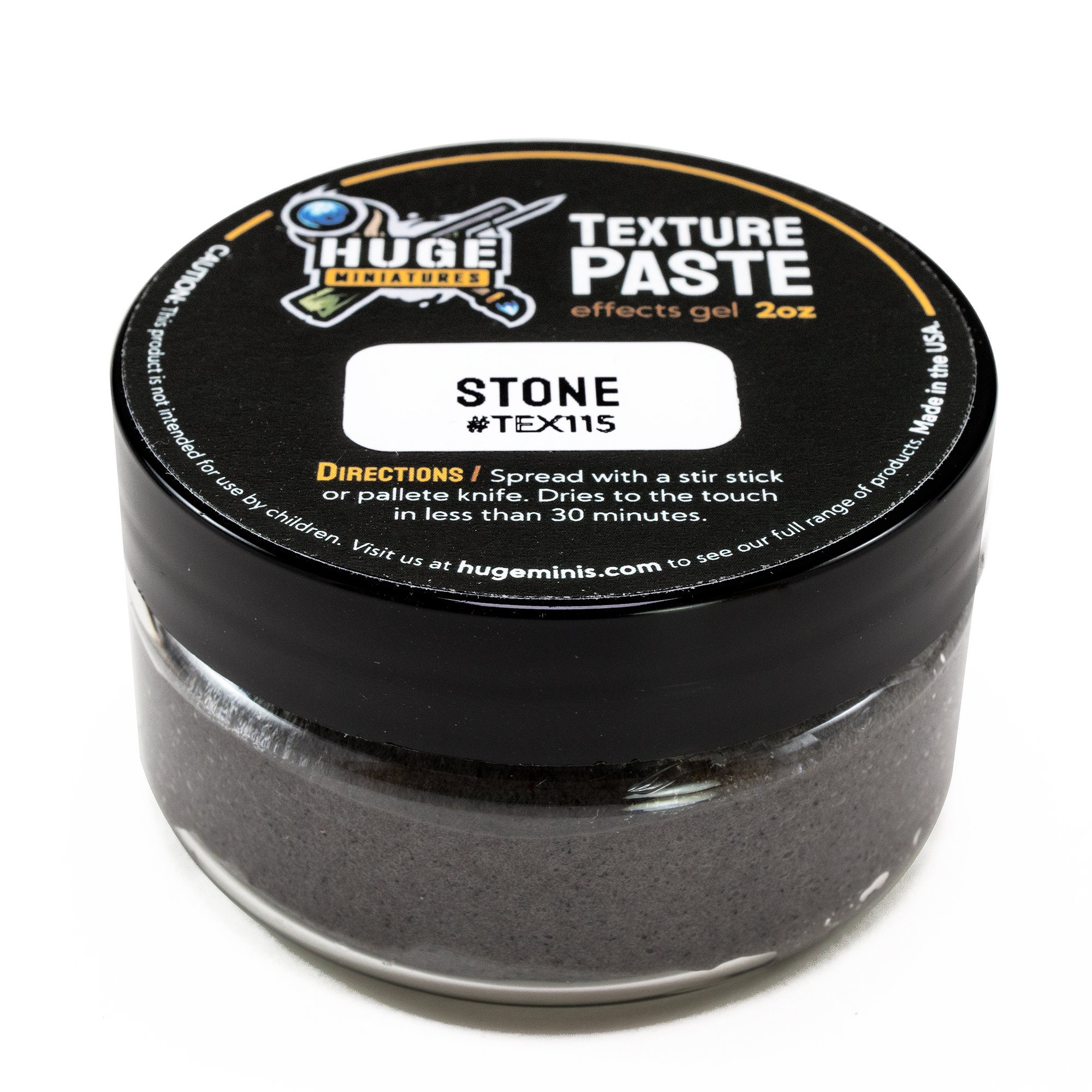 Huge Miniatures Texture Paste, Stone Model Basing Paint for Tabletop Gaming  Scenery and Diorama Building by Huge Minis 2oz Resealable Jar -  Italia