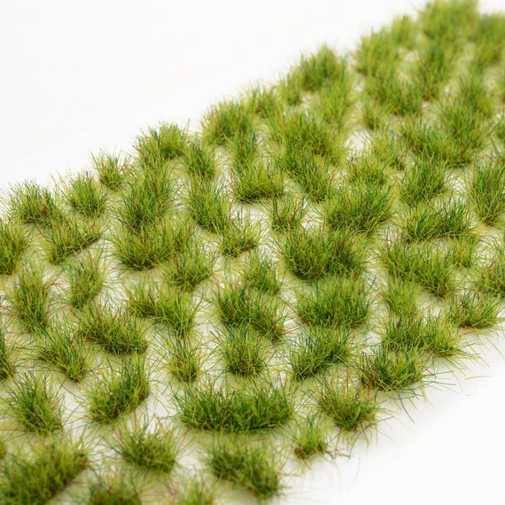 Self-Adhesive Static grass Tufts -4mm- -Forest Green