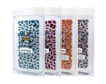 Huge Miniatures Otherworld Tuft Bundle, 6mm Alien Static Grass Tufts - 4 Packs