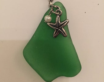 Sea glass pendant