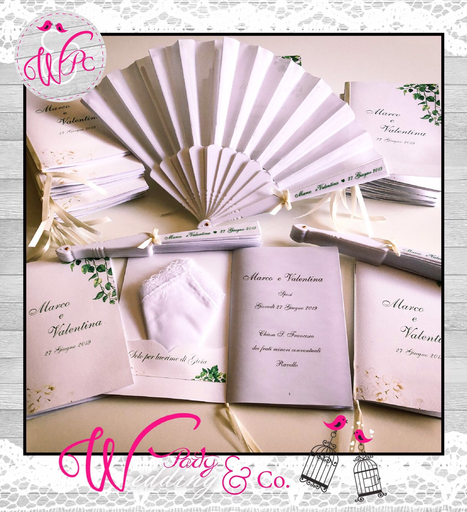 Kit matrimonio chiesa e altro Etsy