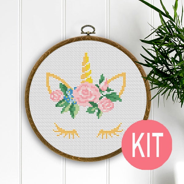 Unicorn Cross Stitch Etsy UK