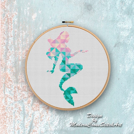 Mermaid Cross Stitch Charts