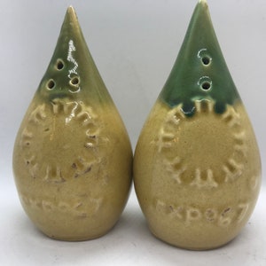 1967 Montreal World&#39;s Fair Souvenir Salt & Pepper Shakers