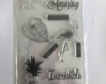 Clear Stamp Set 'Tropical'