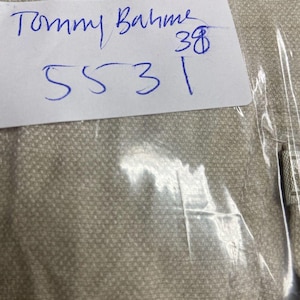 Tommy Bahama linen silk Light Khaki Cargo pants high rise 38 image 11