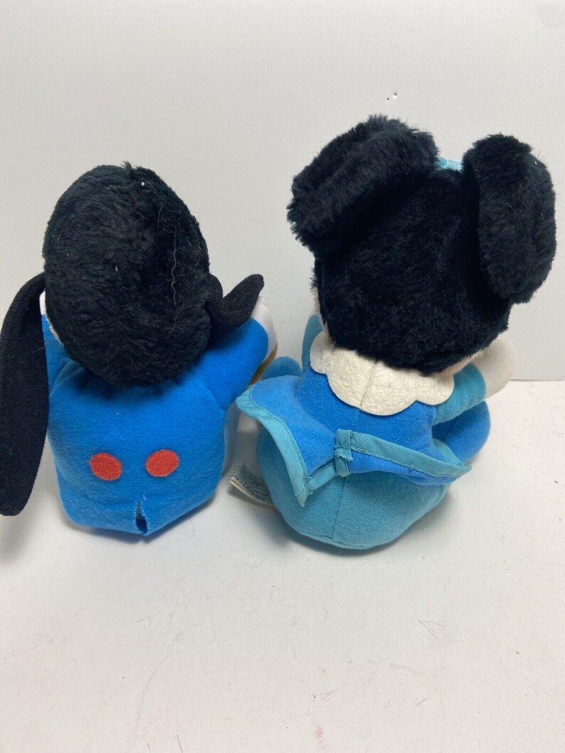 Vintage Disney Goofy & Minnie Mouse 7"In Plush Stuffed Animals Mice zdjęcie 2