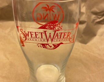 Sweet Water Brewing Company The Wing Pint Glass 16 oz