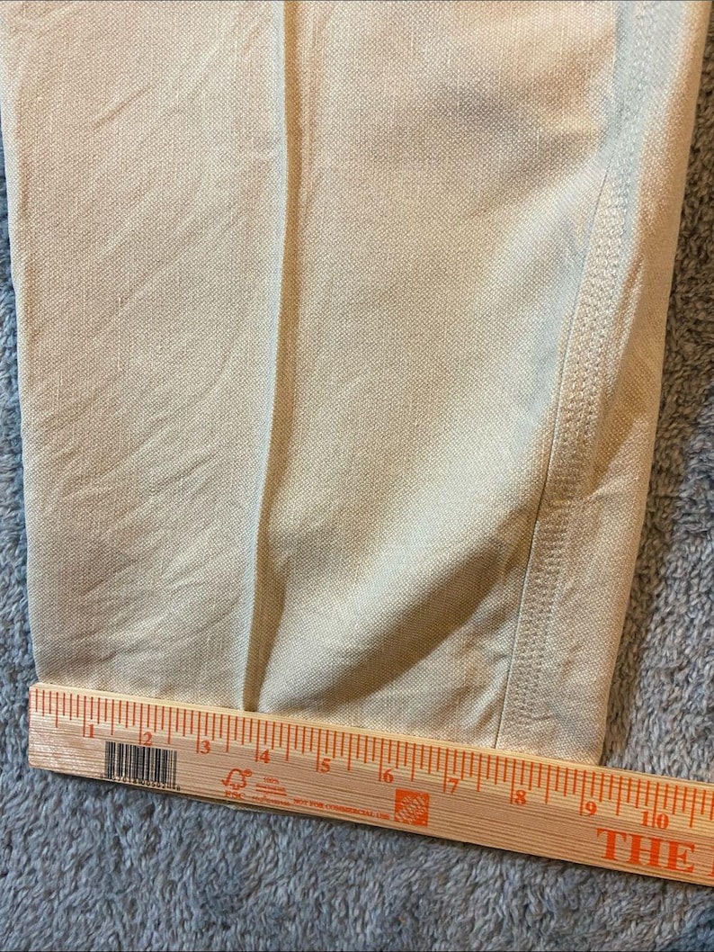 Tommy Bahama linen silk Light Khaki Cargo pants high rise 38 image 10