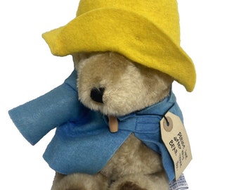 Eden Toys vintage 1981 Paddington Bear peluche da 9 pollici