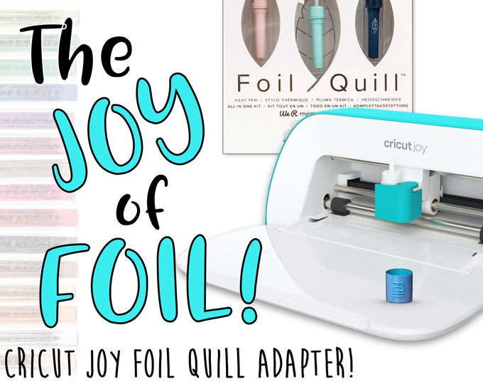 Cricut Joy Foil Quill Adapter Awesome Foil Effects Etsy