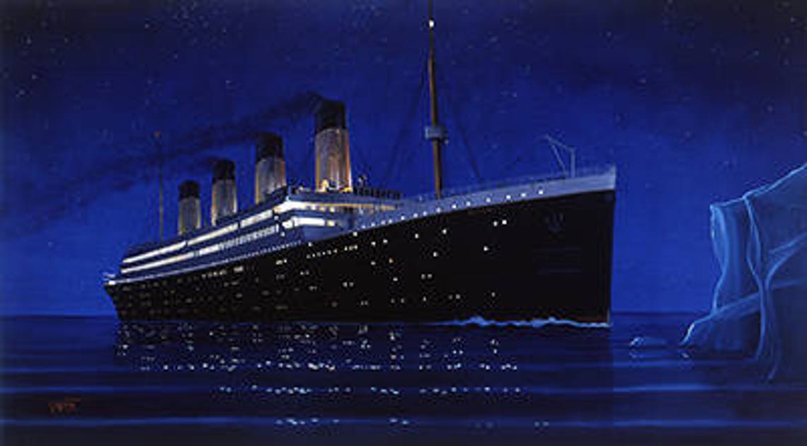 Titanic, RMS Titanic, Limited Edition Print, - Etsy
