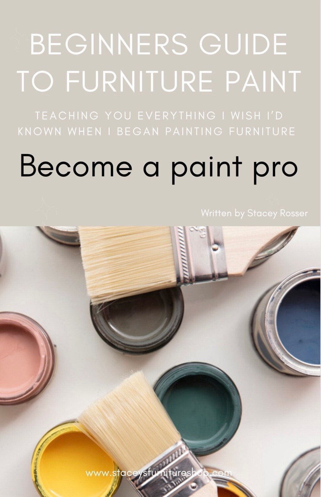 Digital Ebook, Furniture Paint Guide, Painting Ebook, Learn How to Use Furniture Paint