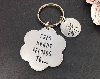gift for mummy, mum keyring, mummy keyring, Christmas gift, mummy gift, mummy keychain, valentines gift, birthday gift, personalised gift