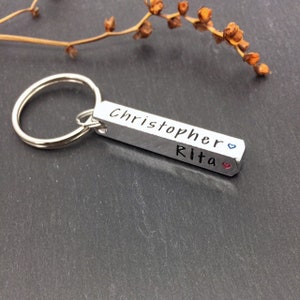 Gift for dad, gift for mum, dad keyring, Christmas gift, mum keyring, birthday gift, gift for husband, dad gift, personalised keyring
