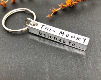 Cadeau pour maman, porte-clés maman, cadeau fête des mères, cadeau d'anniversaire pour maman, porte-clé maman, cadeau personnalisé, premier Noël, cadeau Saint-Valentin