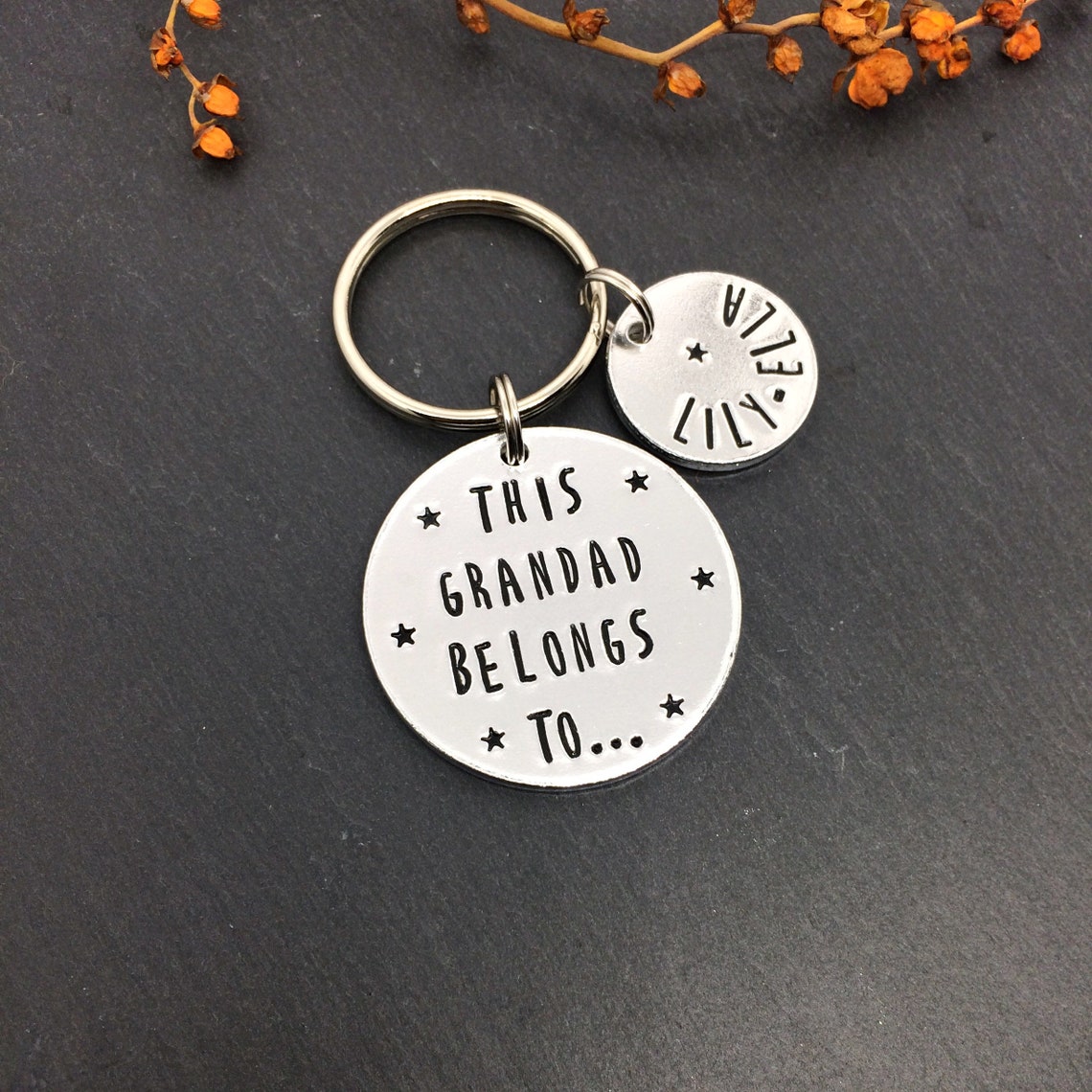 Gift for Grandad Grandad Keyring Christmas Gift - Etsy UK