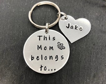 Mom keyring, gift for mom, birthday gift for mom, Christmas gift, gift for mummy, mom gift, mom keychain, personalised gift