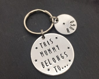personalised keyring, gift for mummy, mummy keyring, gift for mum, Christmas gift, personalised keyring, gift for wife, custom keychain