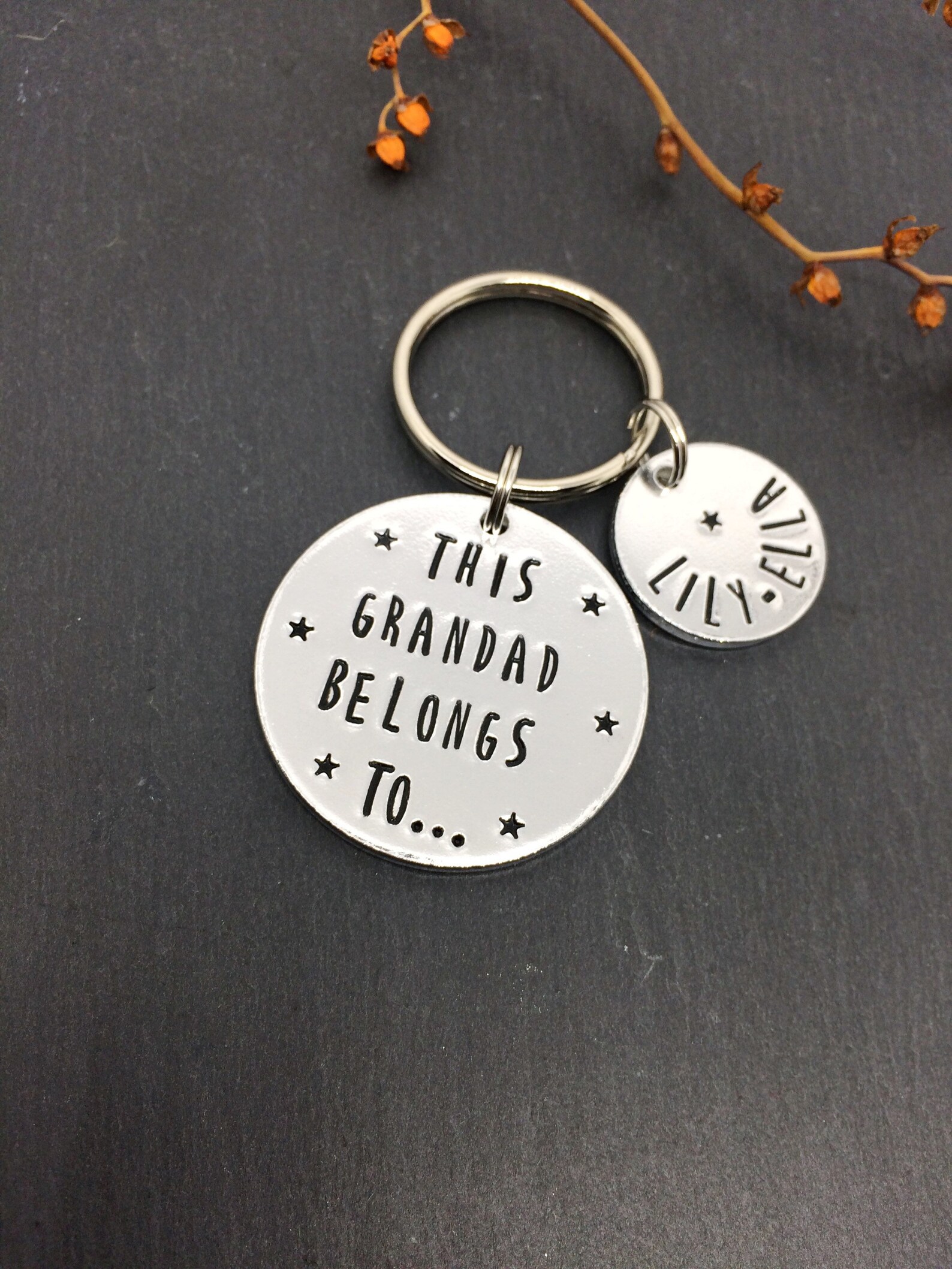 Gift for Grandad Grandad Keyring Christmas Gift - Etsy UK
