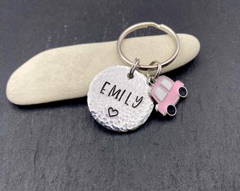 New Driver Gift, Car Gift, New Driver Keyring, First Car Gift, Personalised Name Keyring, Christmas Gift, Birthday Gift