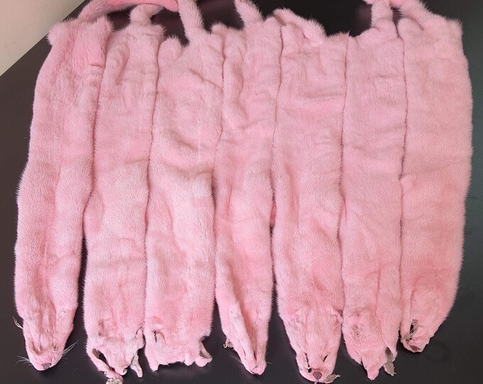 Pink Mink Pelt Mink Pelt Mink Pelts Mink Fur Mink Skin Etsy