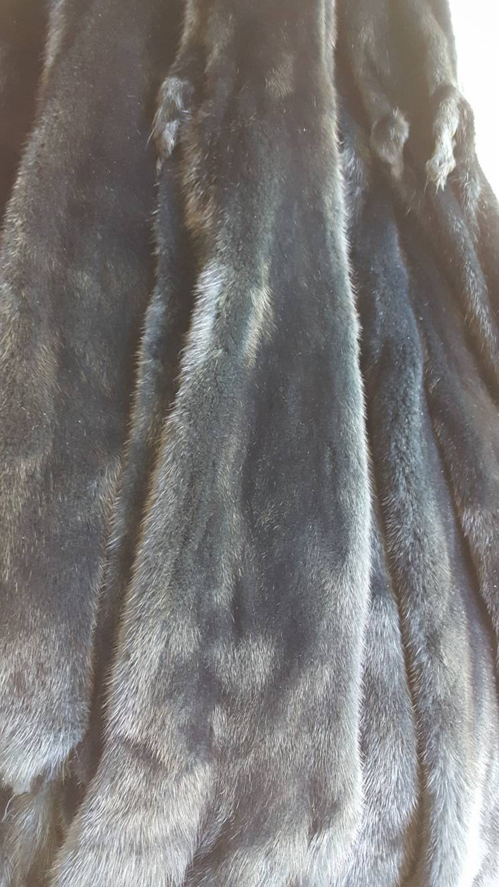 Dark Green Mink Pelt Mink Fur Mink Hide Mink Skin Real Etsy
