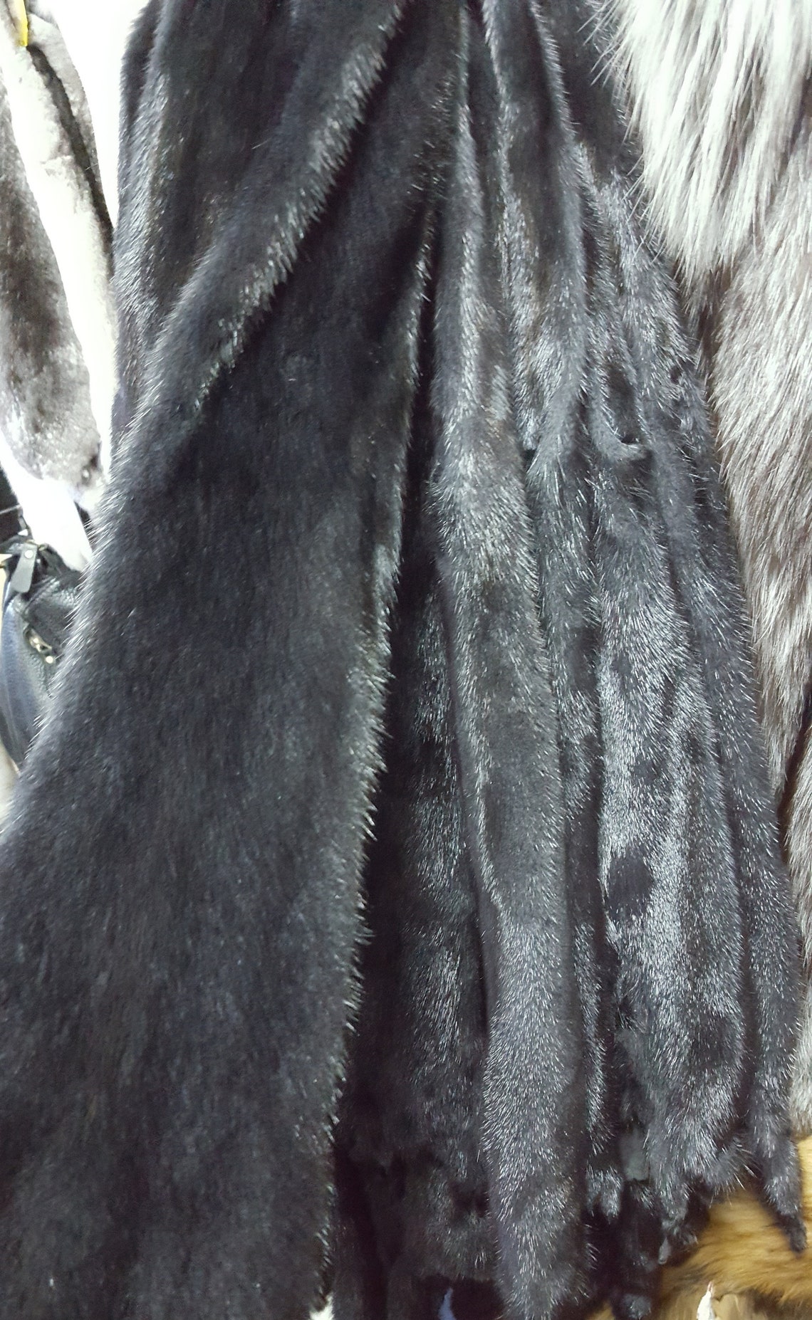 Dark Gray Mink Pelt Mink Fur Mink Hide Mink Skin Real Mink Etsy