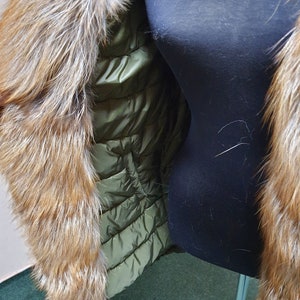 Fur Parka Made From Real Gold Fox Fur | Etsy