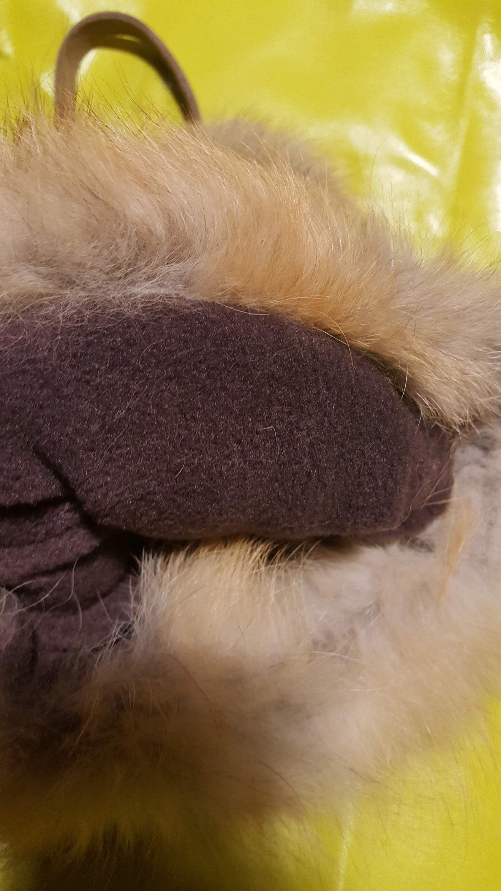 Red Fox Fur Muff Muff Fur Muff Real Fur Muff Fur Coupling Etsy Australia