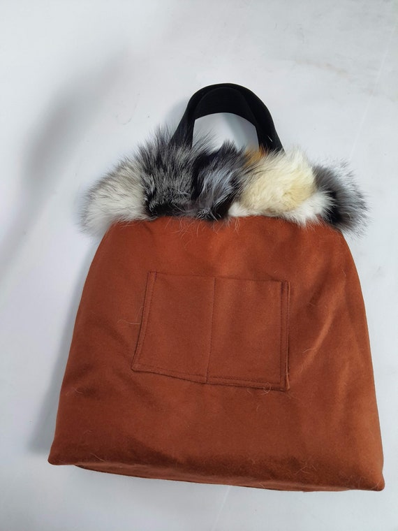 リアルFOXブラウンファーBag リアルFOXブラウンファーBag