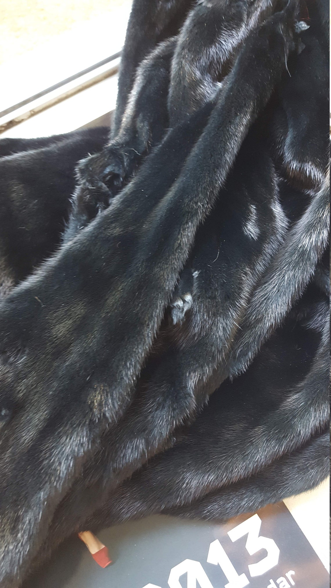 Dark Green Mink Pelt Mink Fur Mink Hide Mink Skin Real Etsy UK