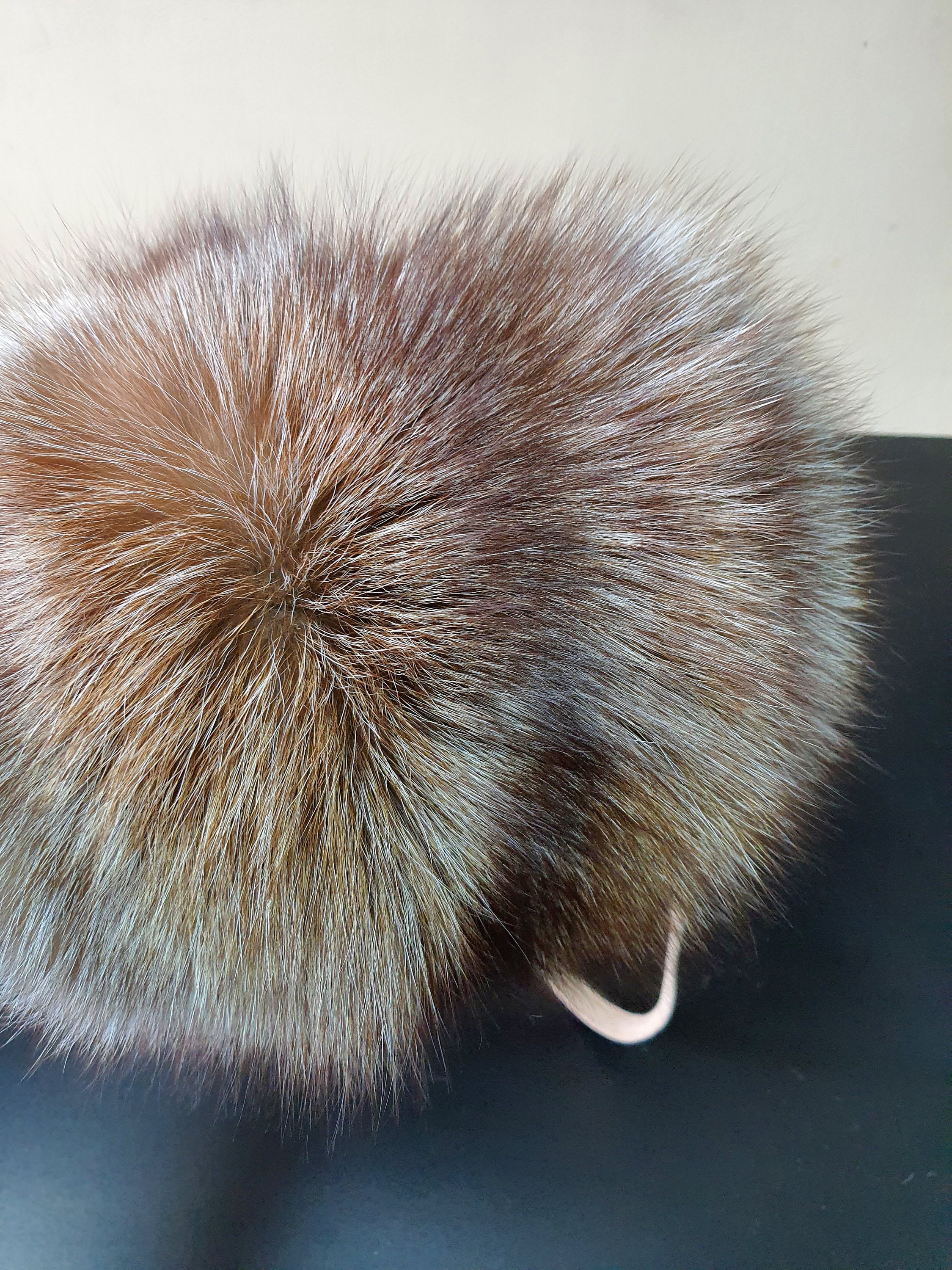 Crystal Fox Fur Muff Muff Fur Muff Real Fur Muff Fur Etsy Australia