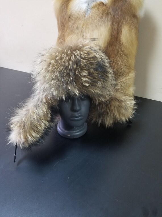 Fur Hat for Men Fur Hat Raccoon Fur Hat 