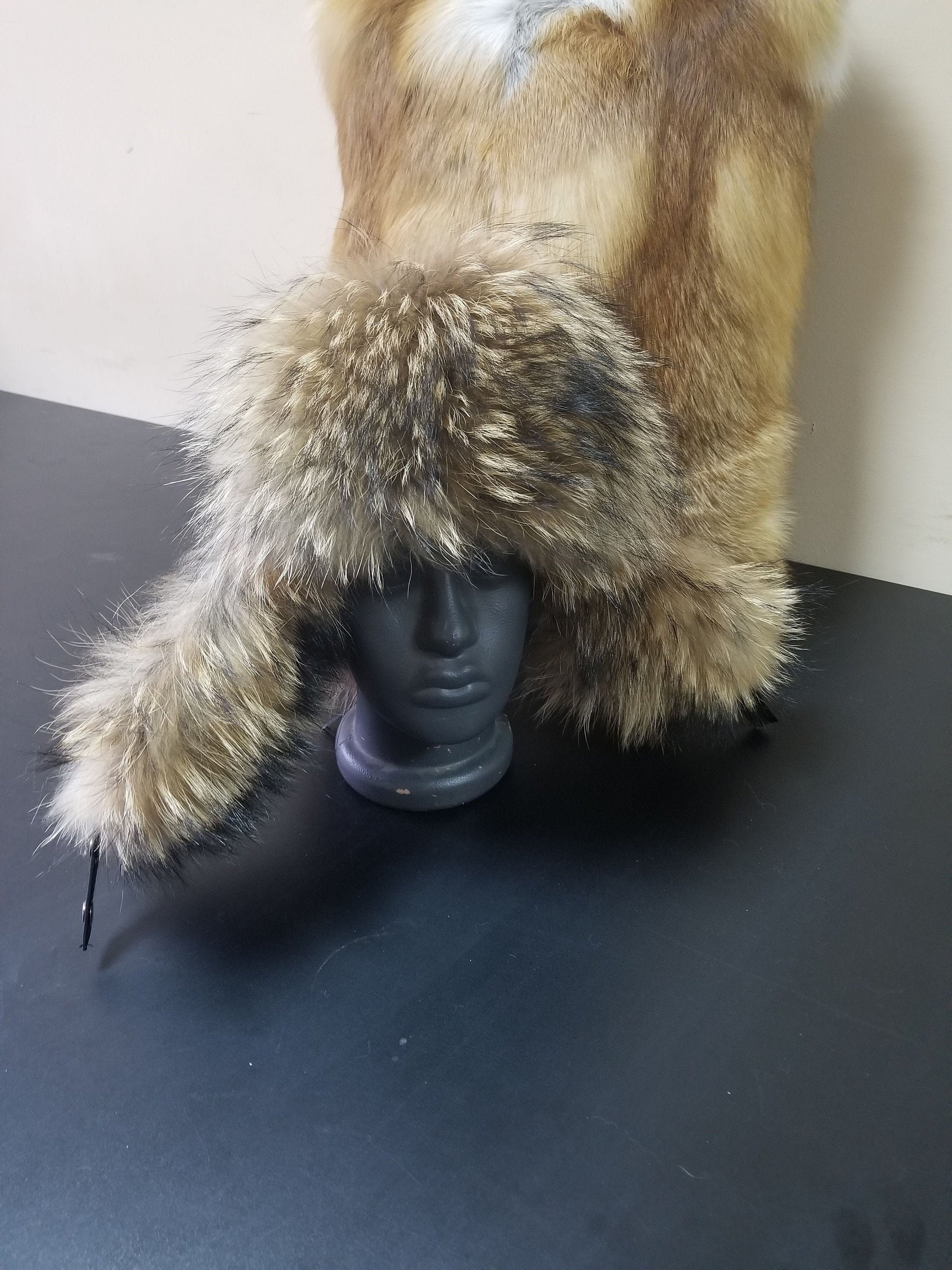 Real Fur Hat for Men Fur Hat Raccoon Fur Hat NEW Fur Hat | Etsy