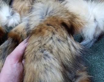 Coda Di Volpe Finta Portachiavi - Pelliccia Sintetica 40cm, Accessorio Cosplay E Moda - Foto 8